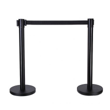 Stainless Steel Plastic Portable Retractable Crowd Control Barrier Pole Barrier Queue Stand, retractable barriers/